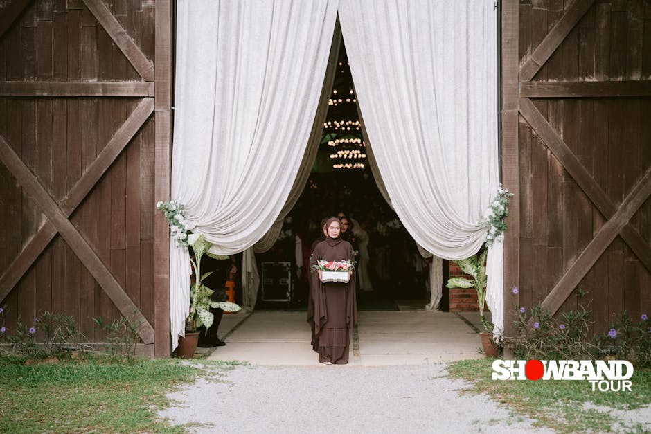 wedding entrance decor
