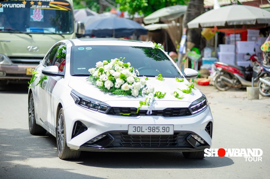 wedding car decorations