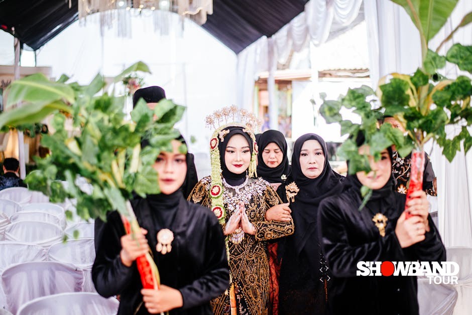 safe wedding procession