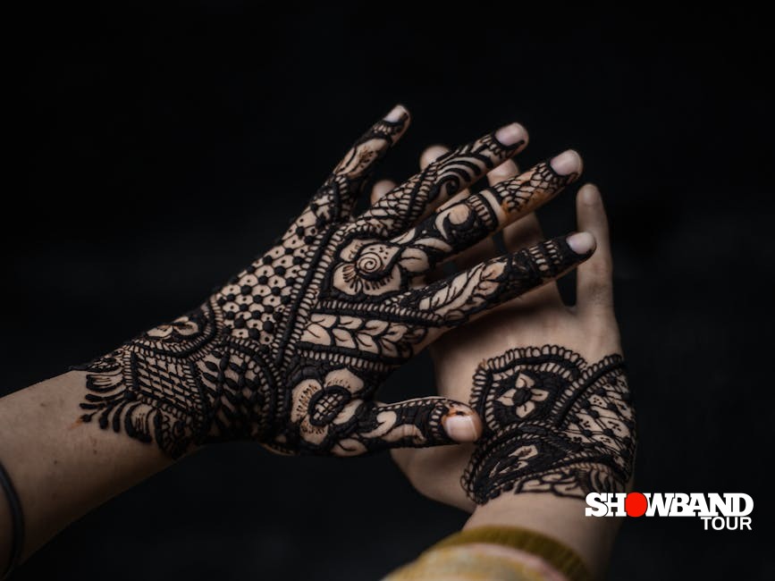 decor for henna ceremony