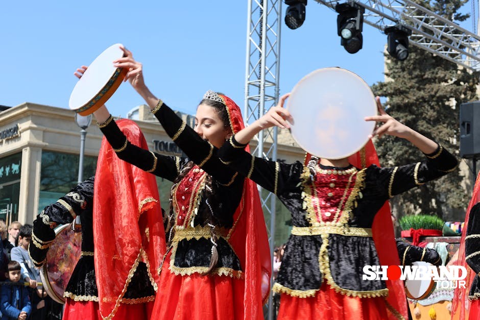 traditional azerbaijani dance performance
