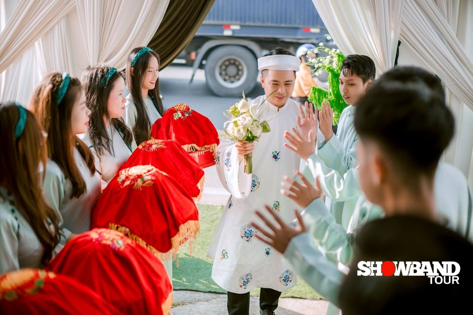 traditional wedding celebration