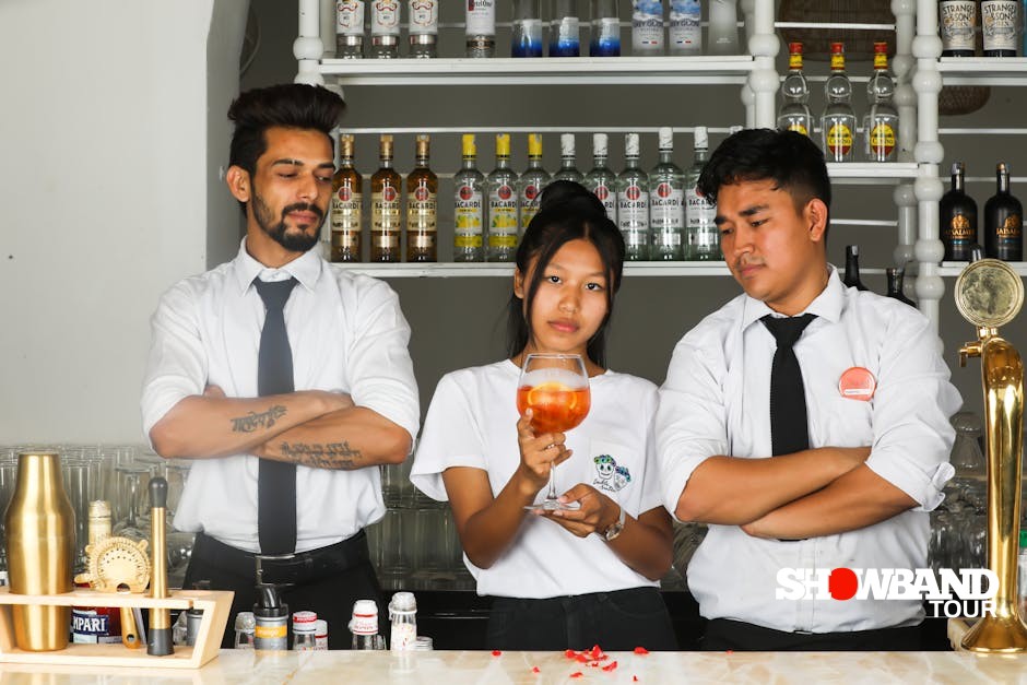 cocktail service