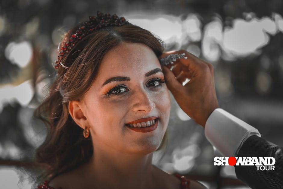 oval face wedding hairstyle