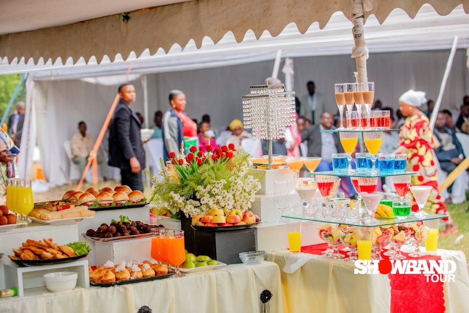 party food and drinks