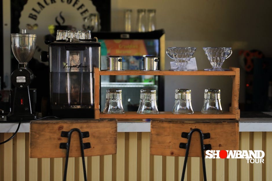coffee bar setup
