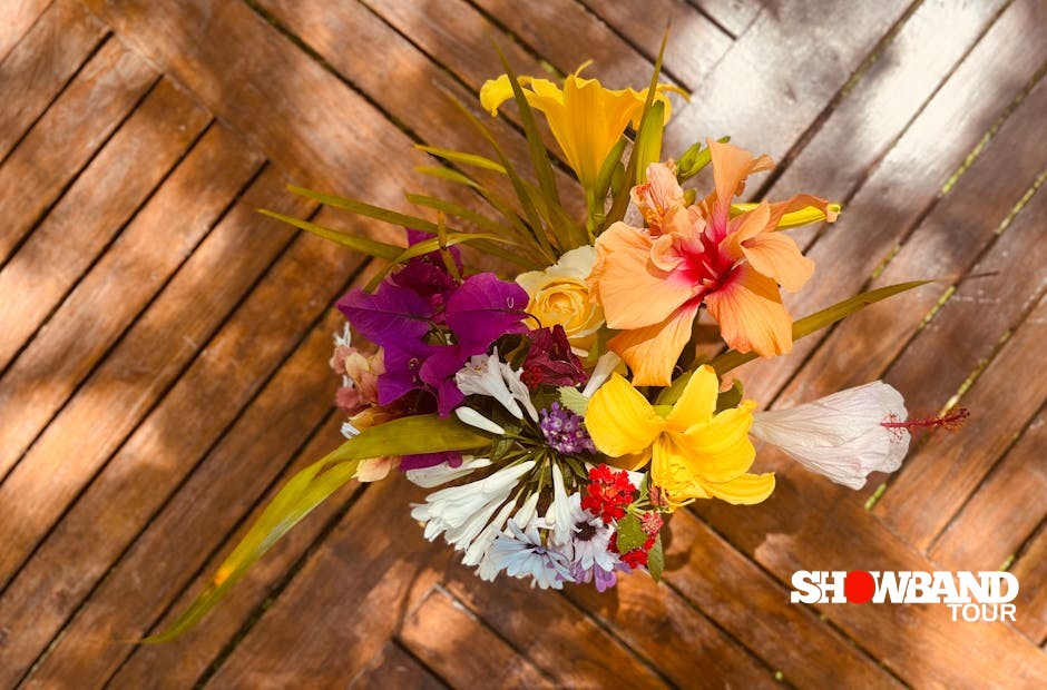 natural flowers decoration