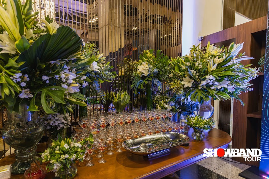 flower arrangement for events