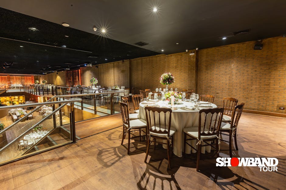 event venue setup