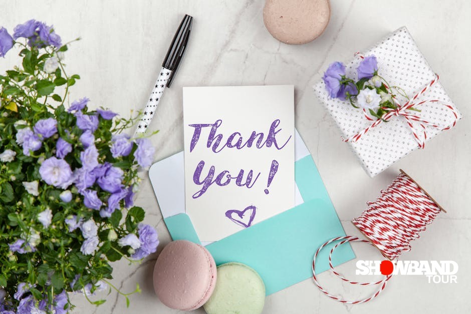 wedding guest thank you cards