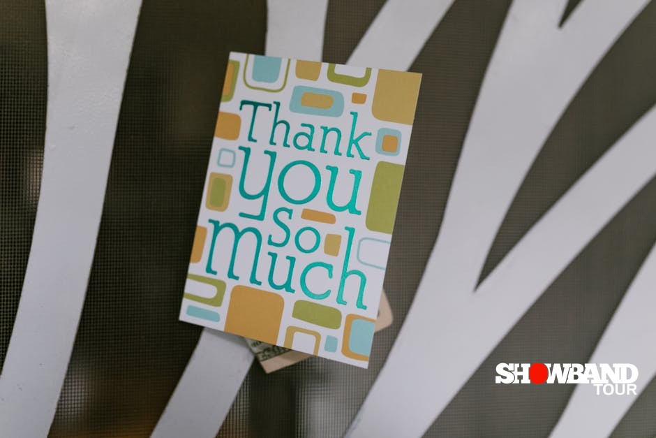 thank you card memories