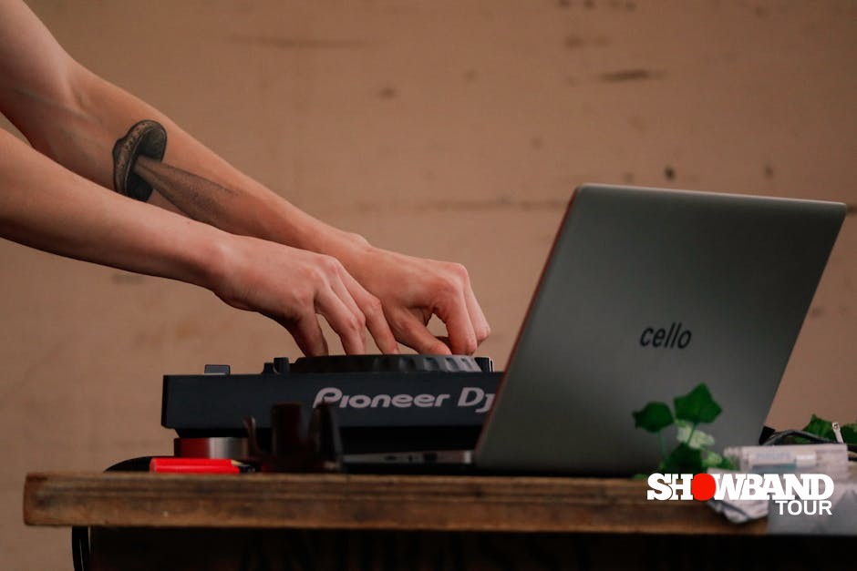 wedding DJ performance