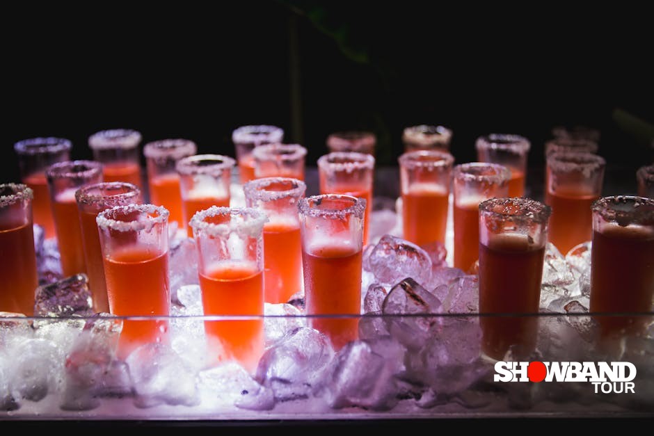 wedding drink presentation