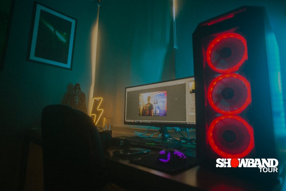 led lighting setup