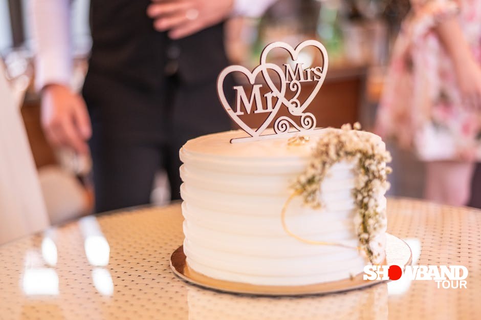 wedding cake taste testing