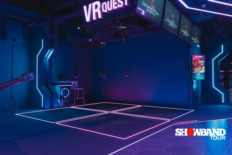 interactive games area