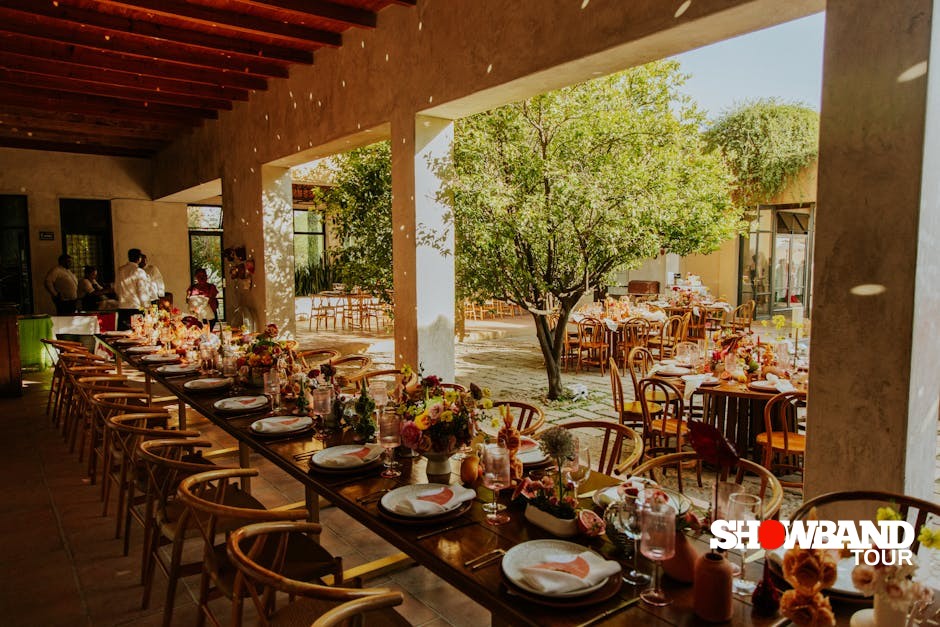 outdoor wedding catering