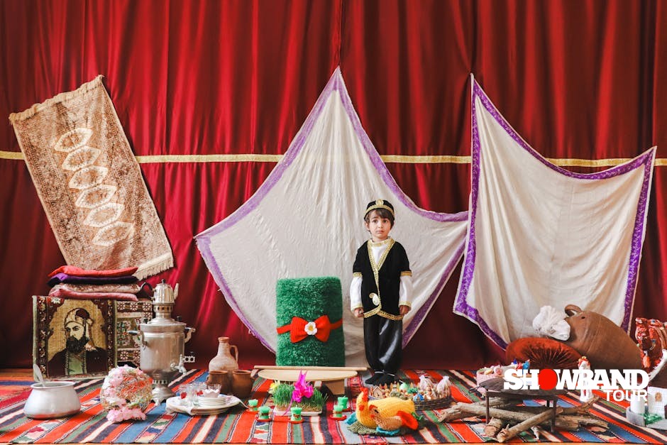 creative Azerbaijani sweet table
