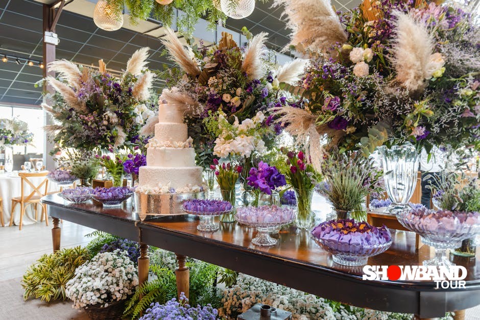 luxury wedding decoration