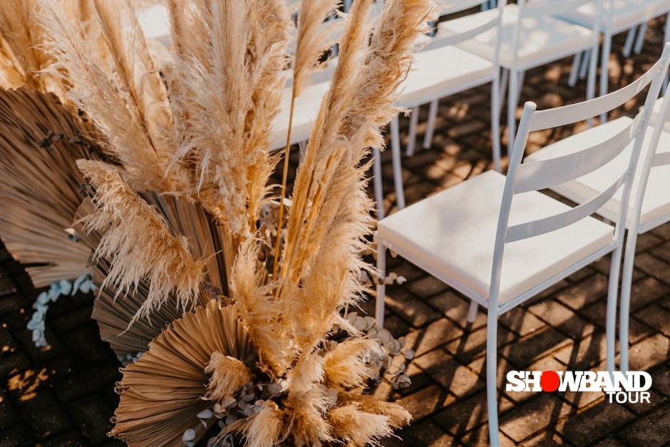 minimalist wedding decoration