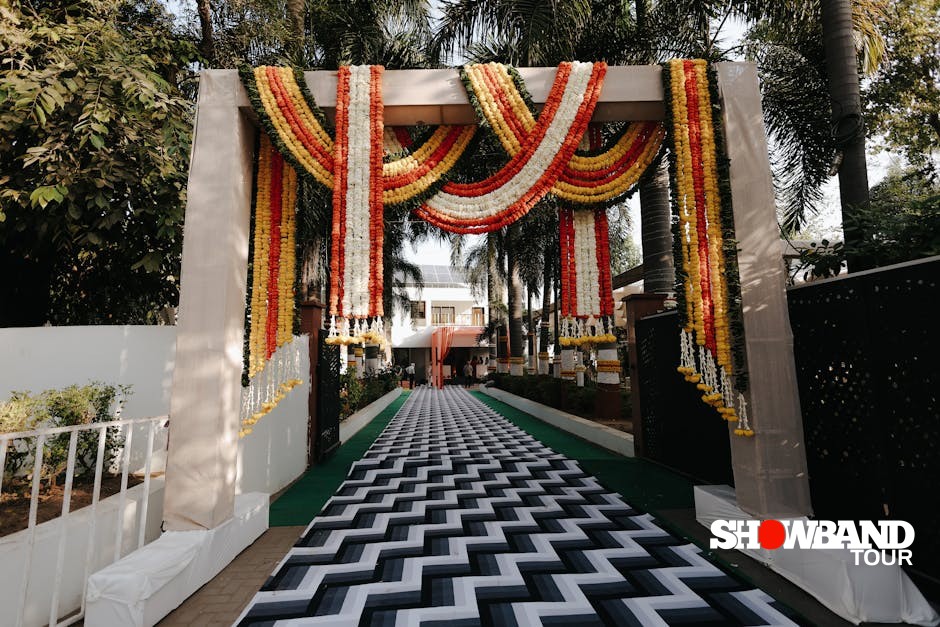 entrance decor for events