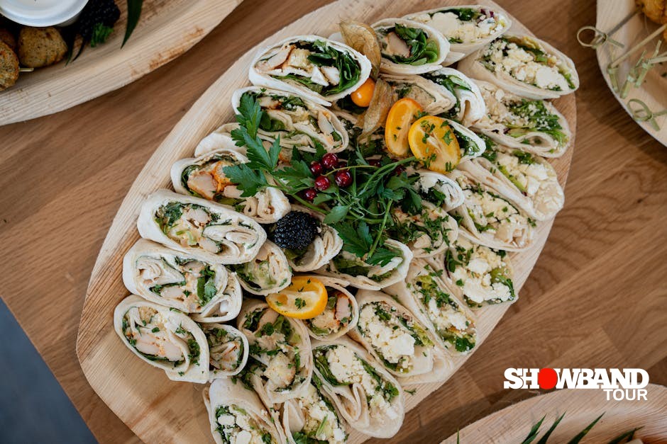 summery catering options
