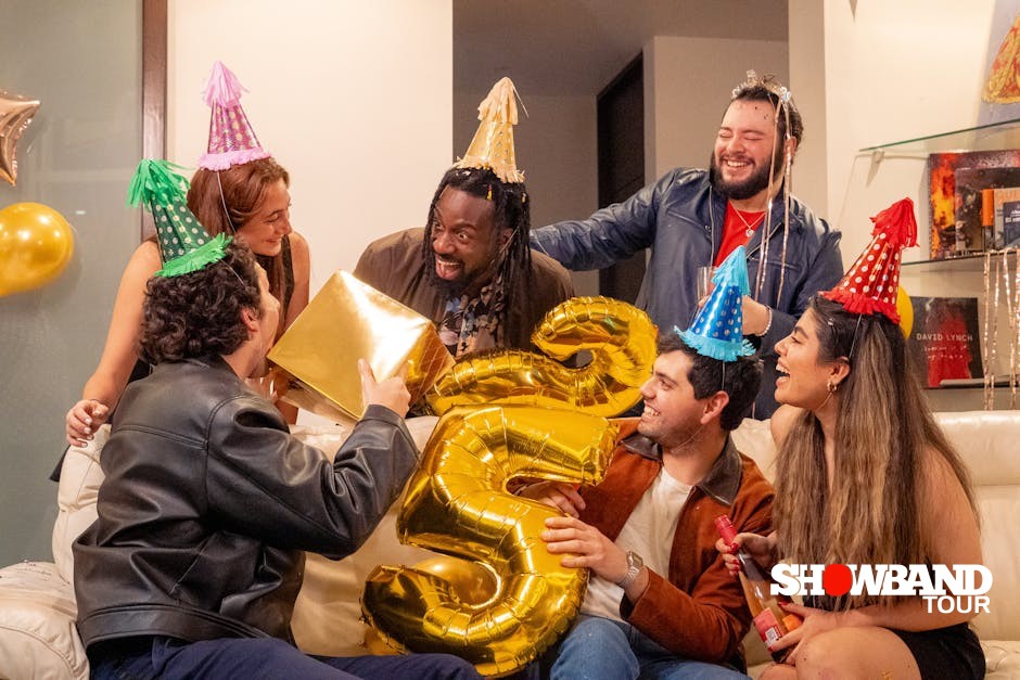 adult birthday party decoration