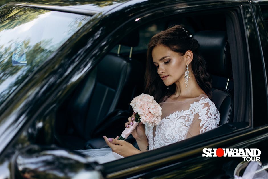 luxury wedding transportation