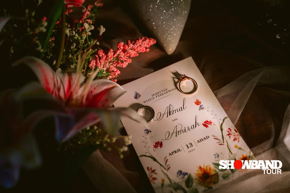classic wedding invitation