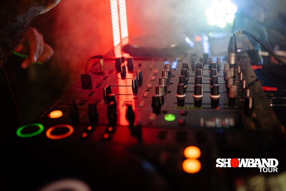 party DJ setup