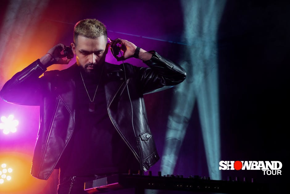 professional DJ performance
