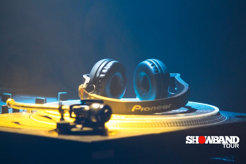 modern DJ equipment