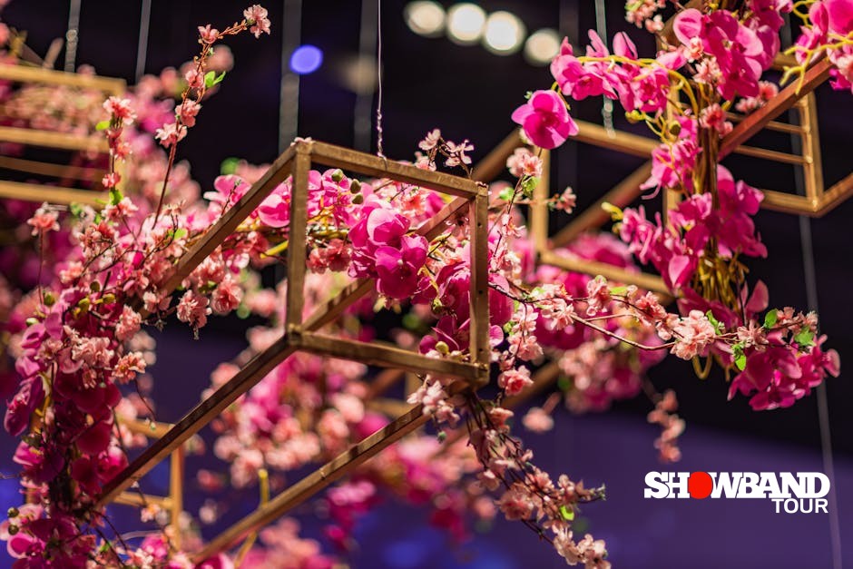 modern event decoration