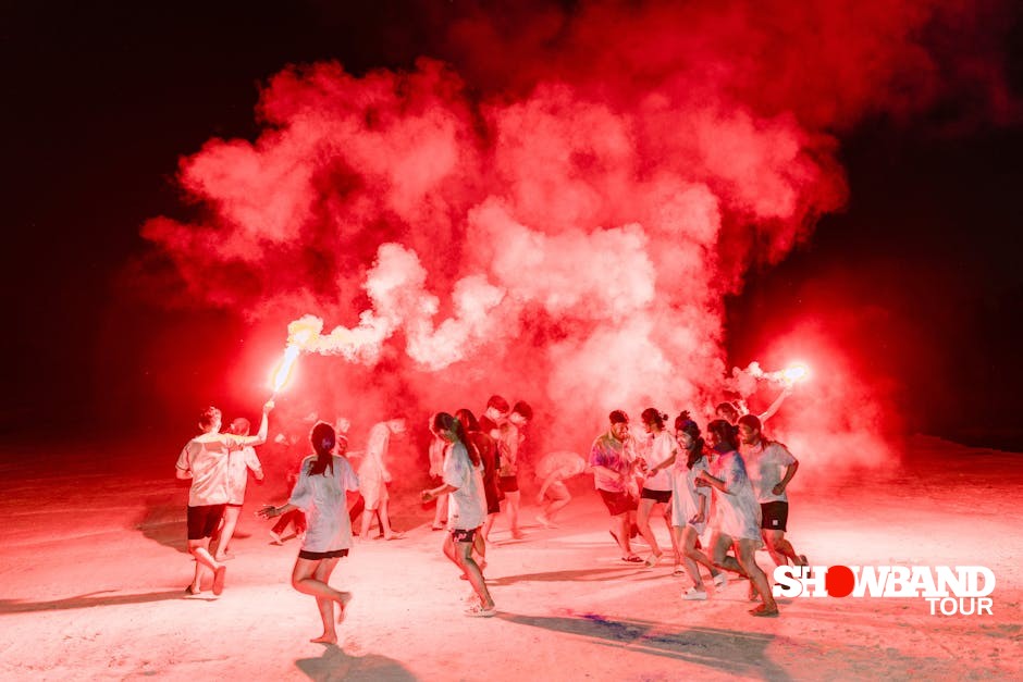 event atmosphere smoke effect